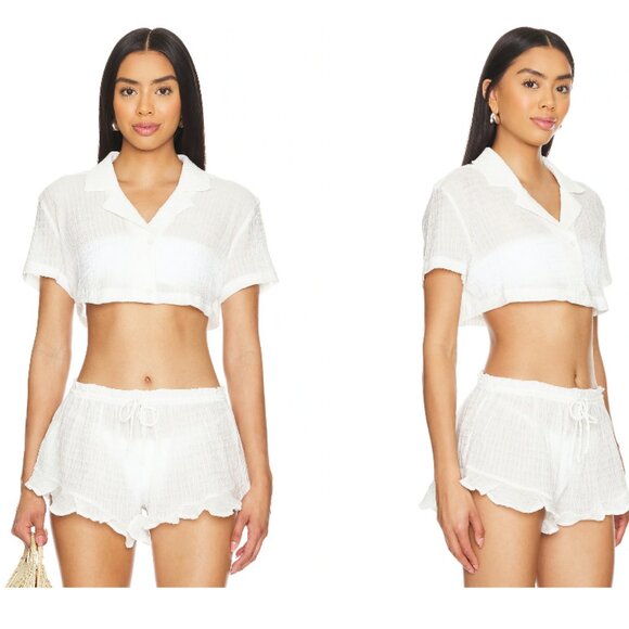 NWT Lovers And Friends Daydreamer Crop Top - Picture 1 of 9